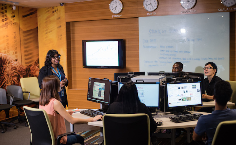 Digital Marketing class at Monash Malaysia