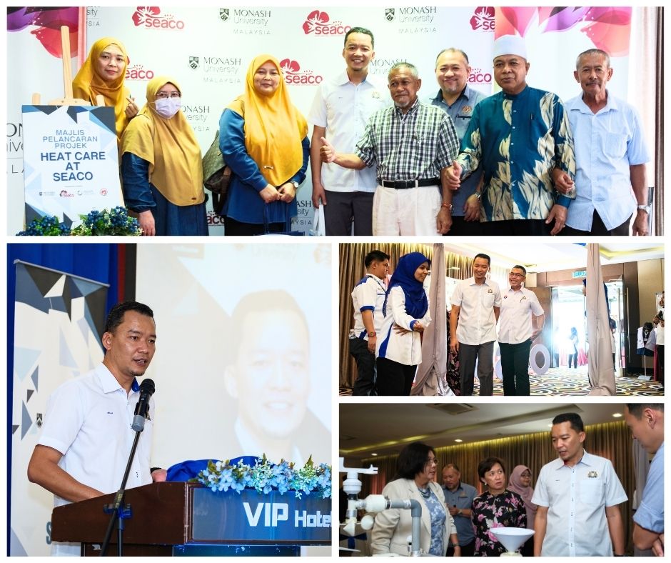 South East Asia Community Observatory (SEACO), School of Medicine and Health Sciences, Monash University Malaysia &ndash; Launch Ceremony of the Heat Care Project at SEACO 3