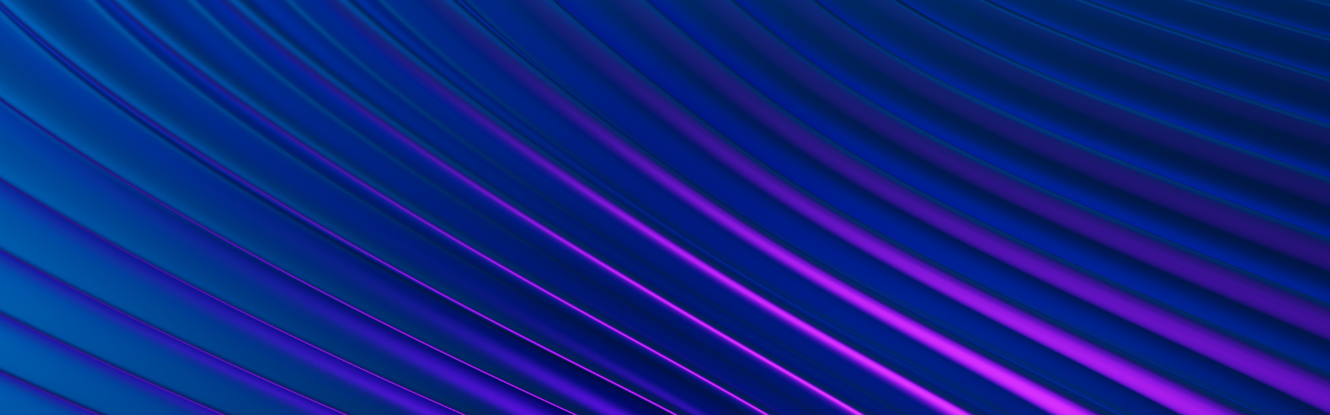 Abstract blue and purple gradient waves with smooth curved lines creating a flowing, modern background.