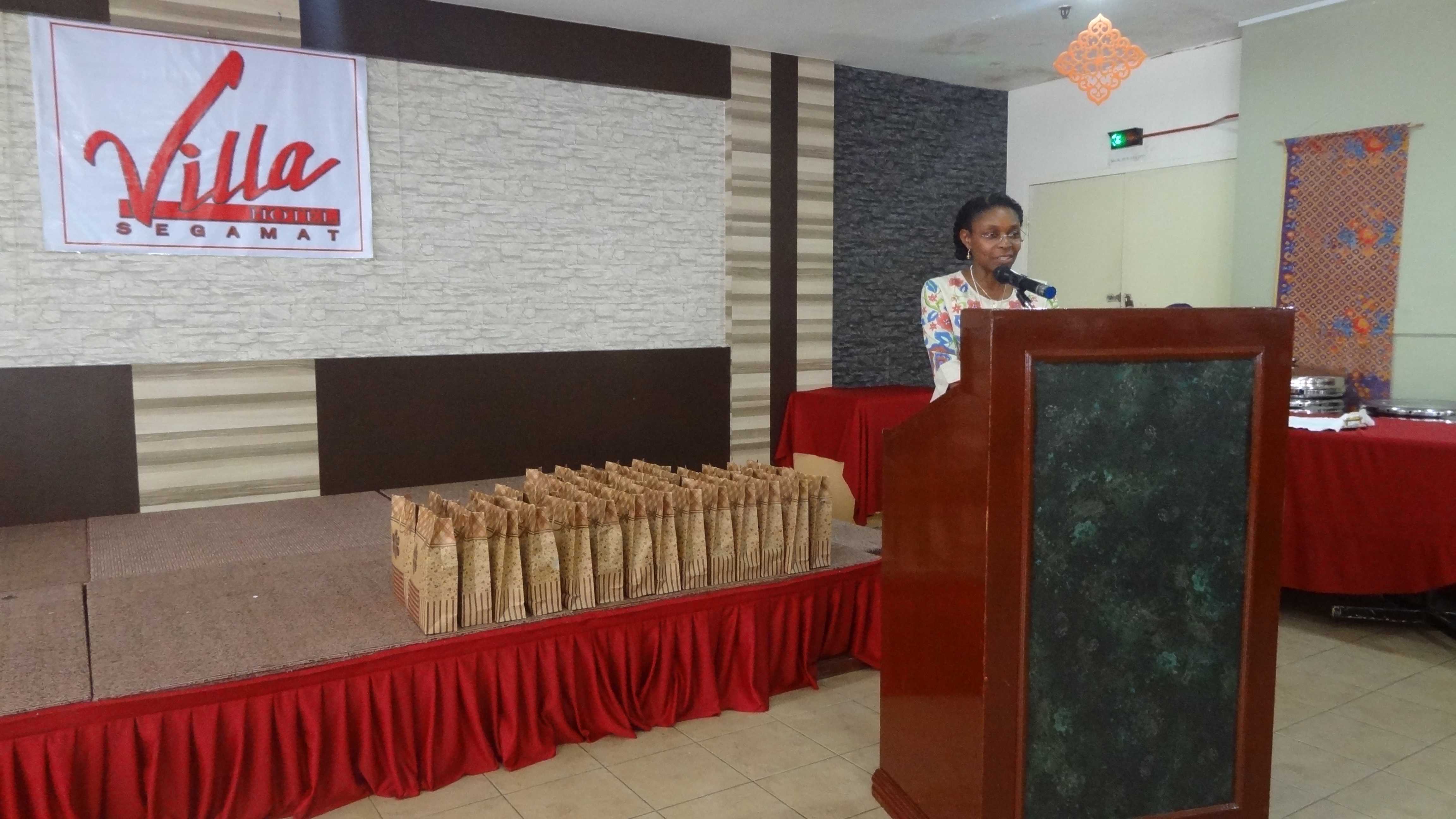 Celebration with SEACO MISS-P Nurses - Prof Pascale