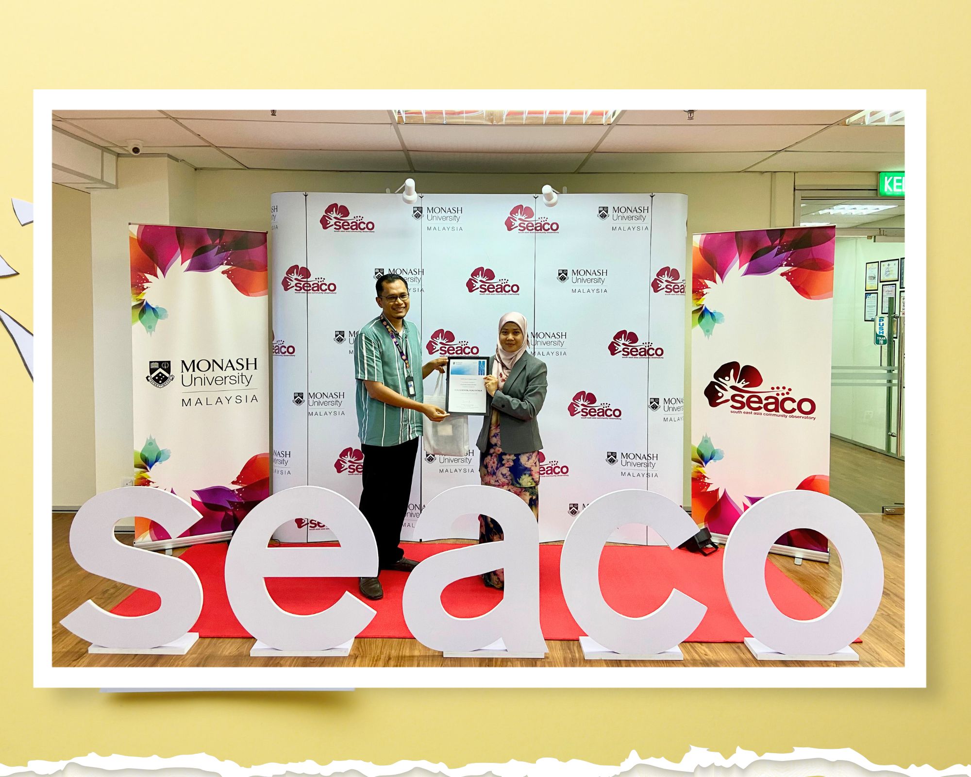 Lecture on Mental Health by Ms. Siti Nor Athirah Mohamad, Psychologist (Counseling Officer)