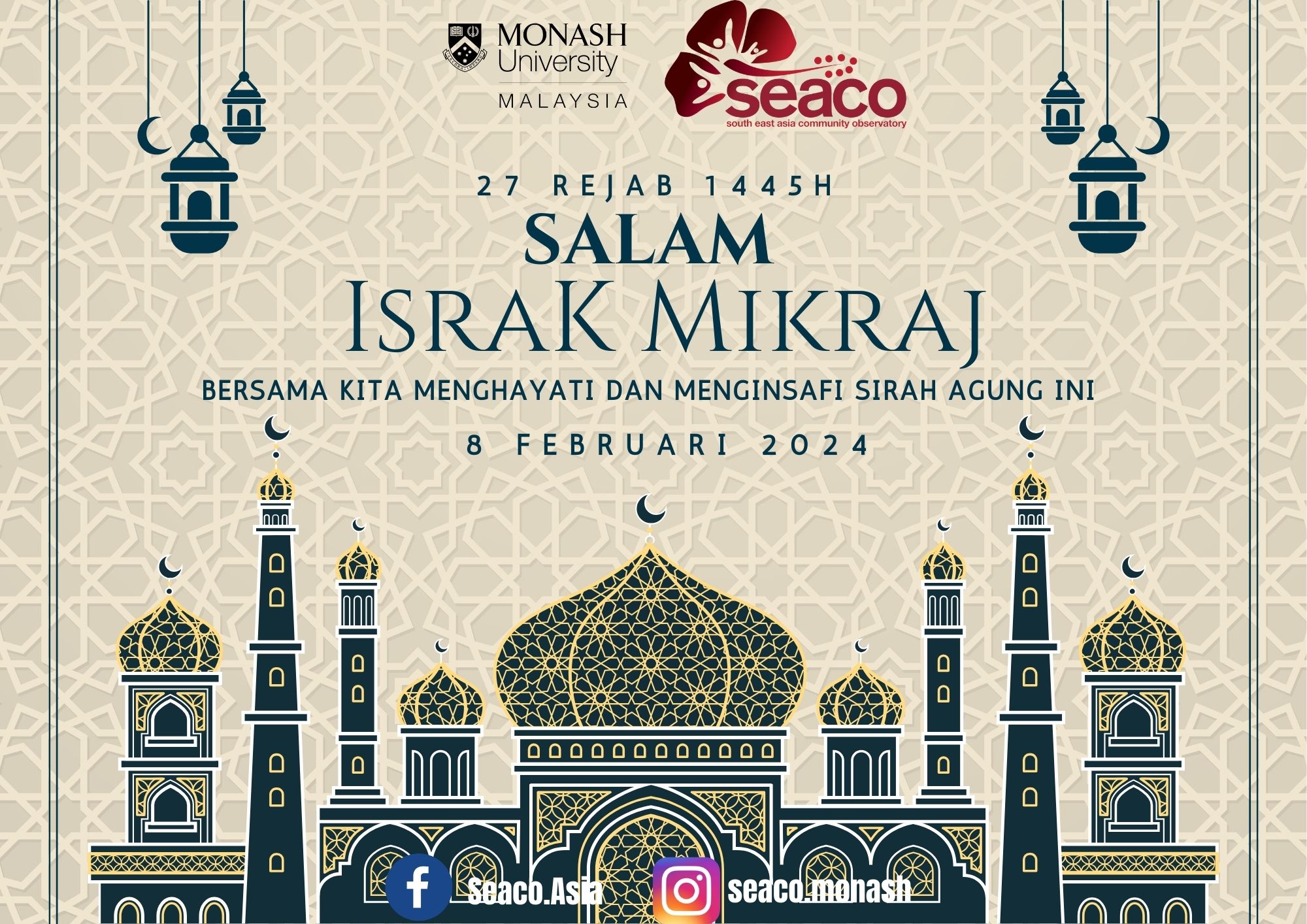 Salam Israk dan Mikraj 2024