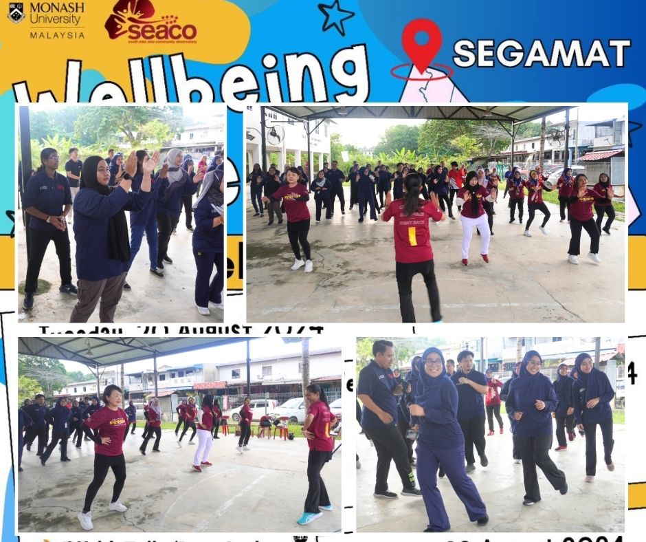 SEACO, School of Medicine and Health Sciences, Monash University Malaysia - Monash University Malaysia Wellbeing Fiesta 2024 3