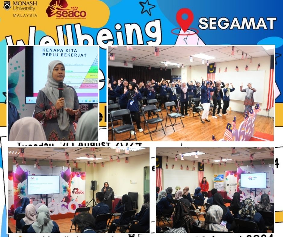 SEACO, School of Medicine and Health Sciences, Monash University Malaysia - Monash University Malaysia Wellbeing Fiesta 2024 5