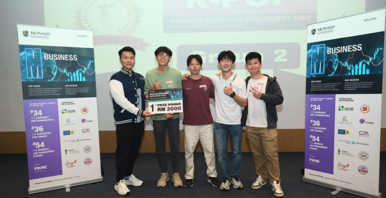 Team K-pop 02 and Prof Goh See Kwong Team K-pop 02 and Prof Goh See Kwong