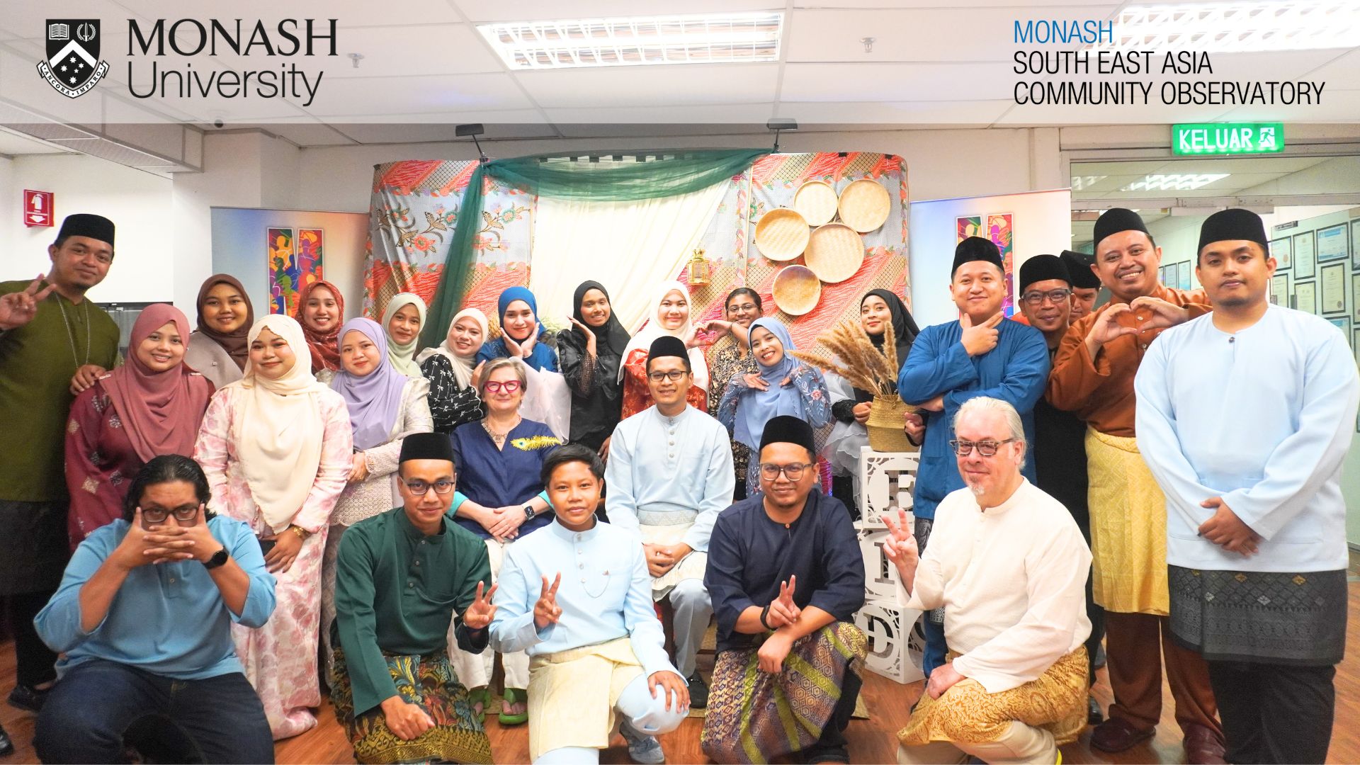 SEACO, School of Medicine and Health Sciences, Monash University Malaysia - Segamat Campus Hari Raya 1