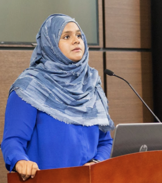 Monash student - Safaath Zahir