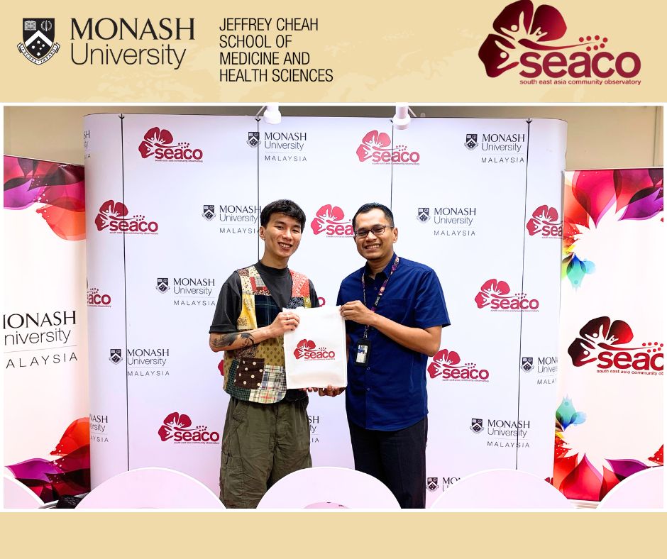 SEACO, School of Medicine and Health Sciences, Monash University Malaysia - Visit from Mr. Aaron Koay, PhD Researcher at UCL Institute for Global Health 1