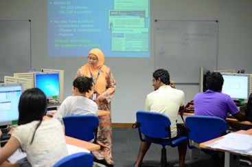 Information literacy classes