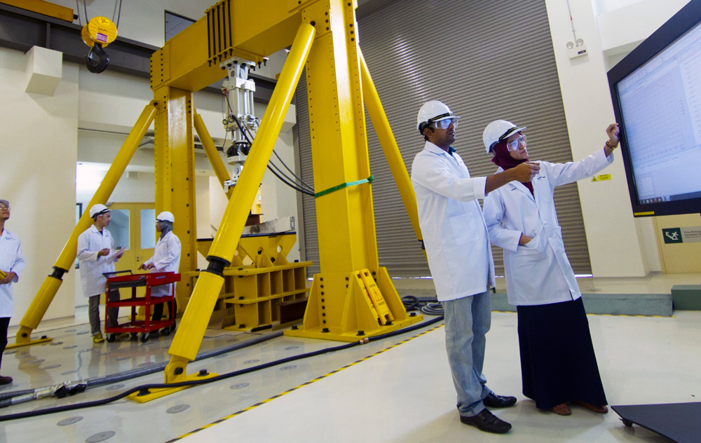 Monash civil engineering students
