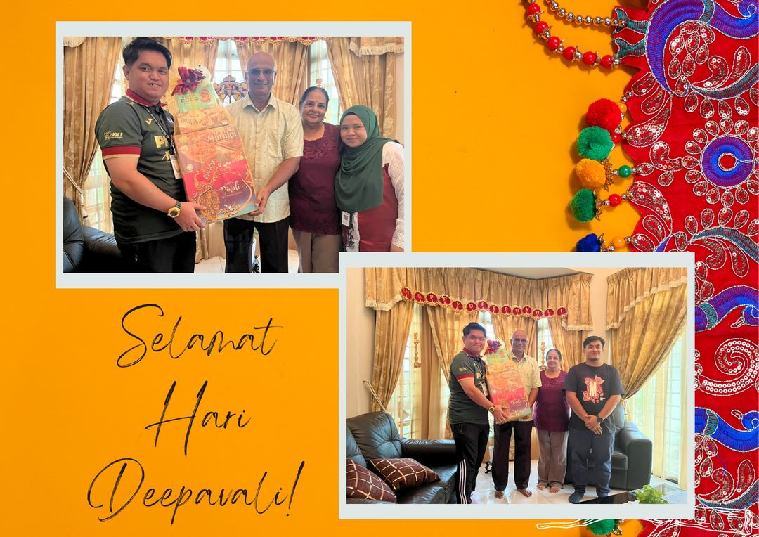 Deepavali Visit to Mr. Ramasamy and Mrs. Thava