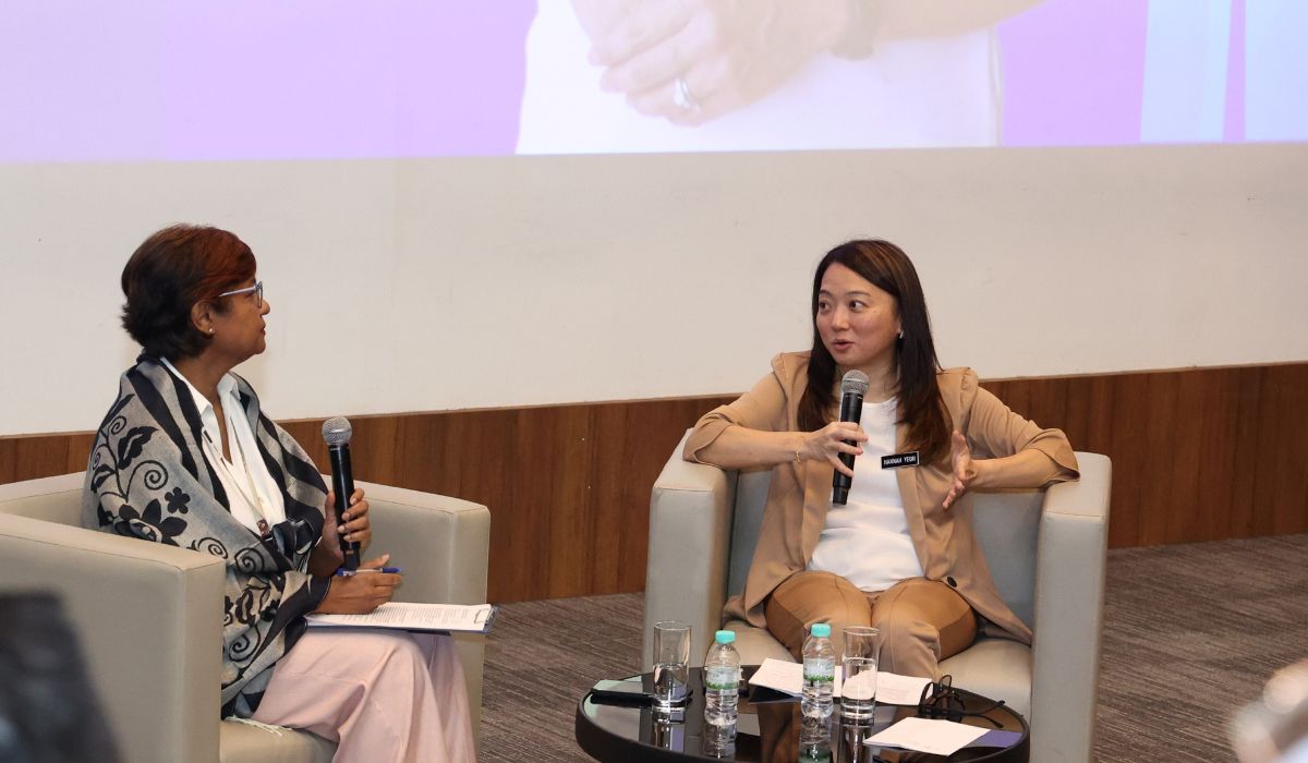hannah yeoh and meera speaking