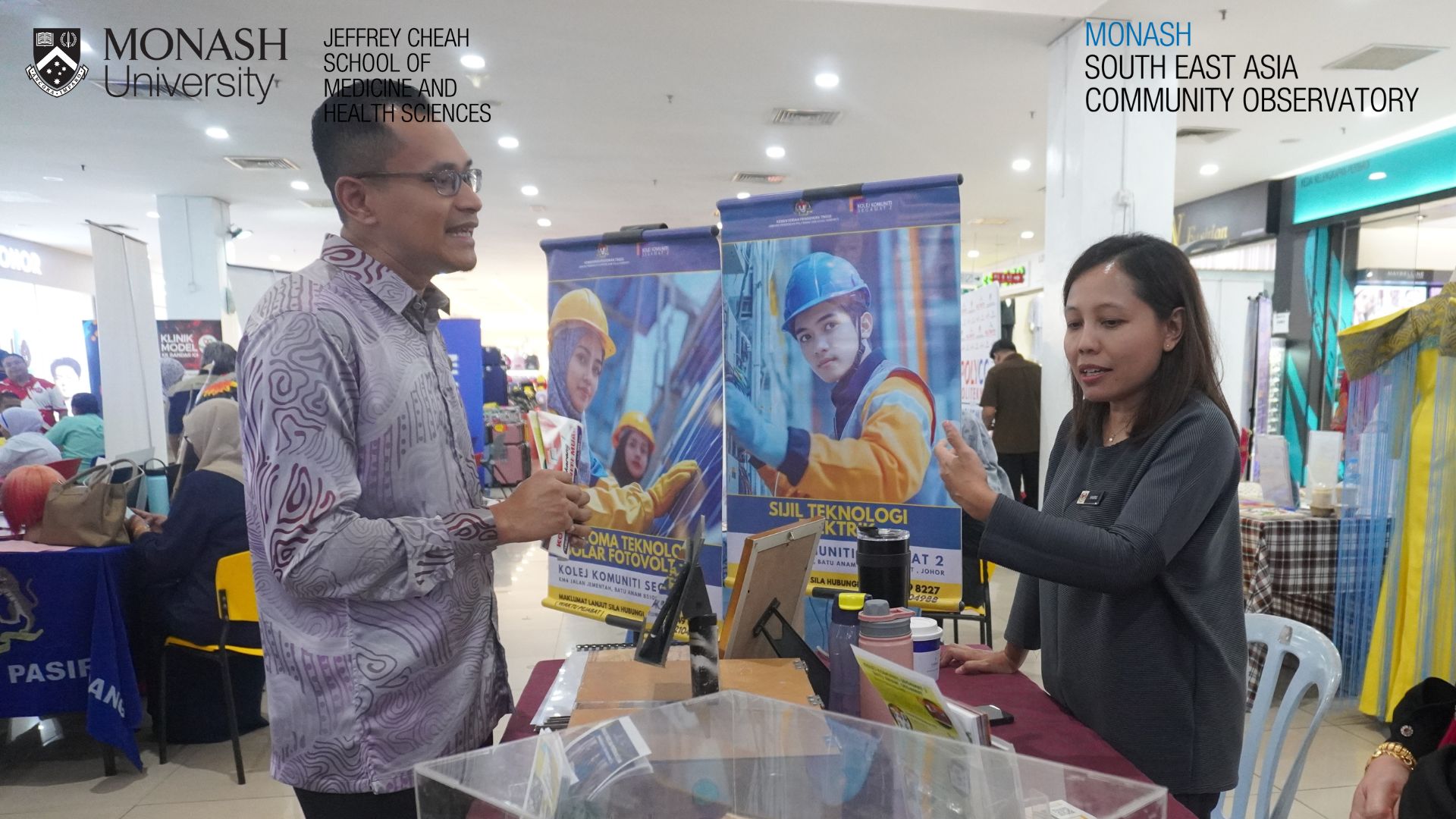 SEACO, School of Medicine and Health Sciences, Monash University Malaysia &ndash; Program Karnival EDU-TVET & Kerjaya (Jom Masuk POLYCC) 1