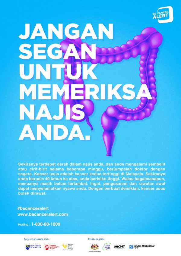 Colorectal Cancer Campaign Posters BM