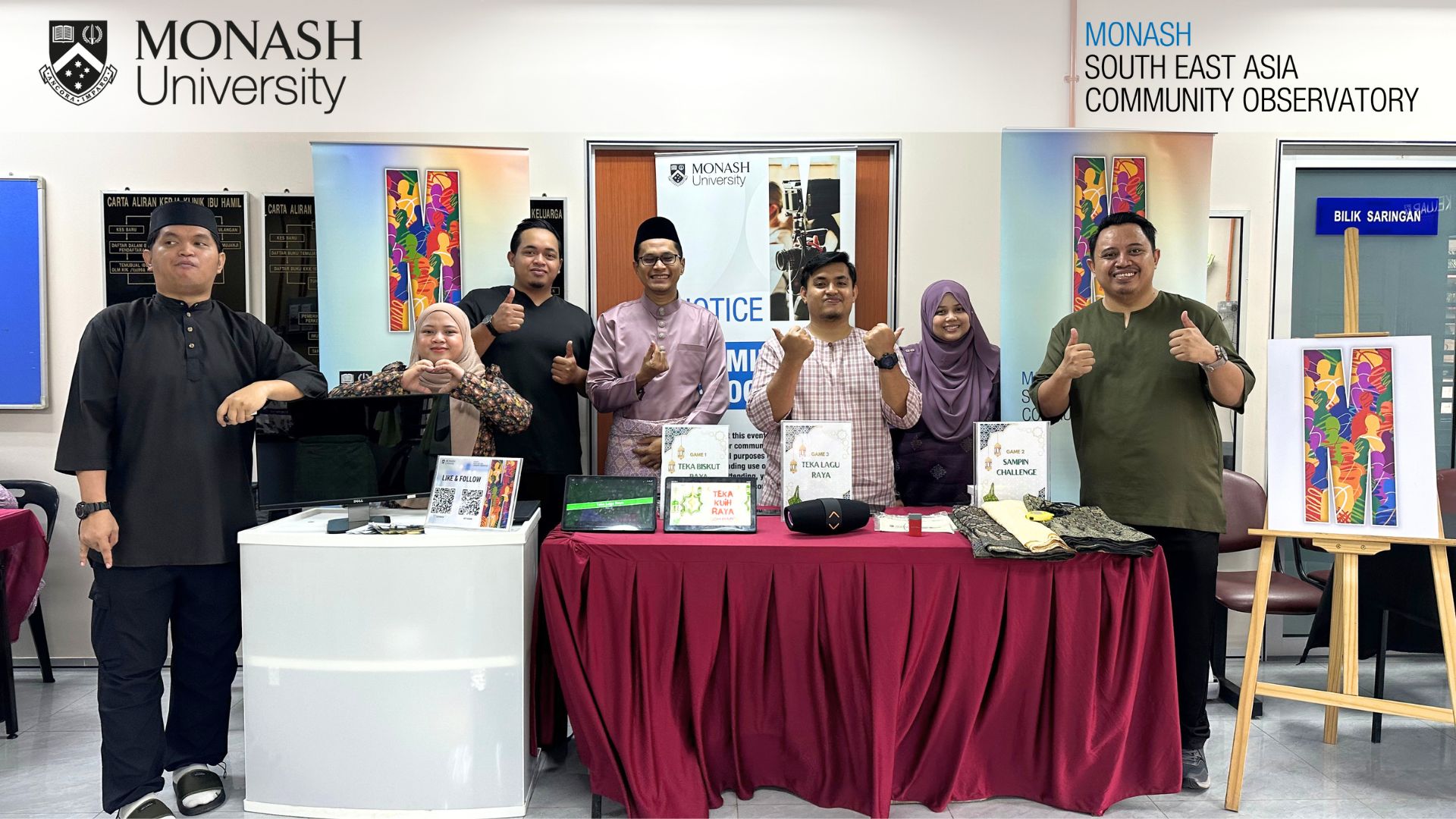 SEACO, School of Medicine and Health Sciences, Monash University Malaysia - Hari Raya & Senior Citizens Celebration (KK Pekan Air Panas) 1