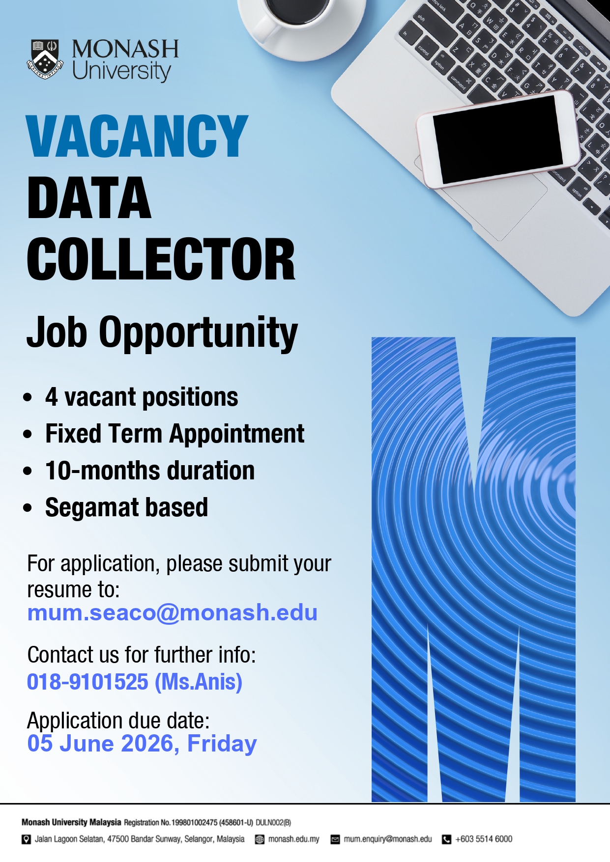 Career Opportunities Available May 2026 - DC