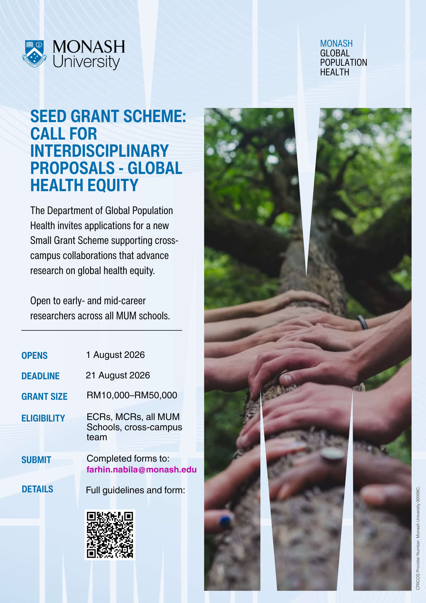 Announcement - GPH Small Grant Scheme Flyer Announcement - GPH Small Grant Scheme Flyer