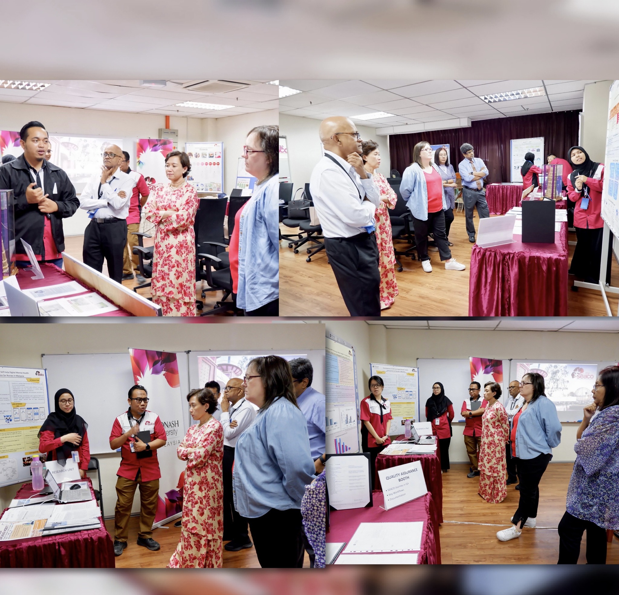 President and Pro Vice-Chancellor of Monash University Malaysia Visits SEACO