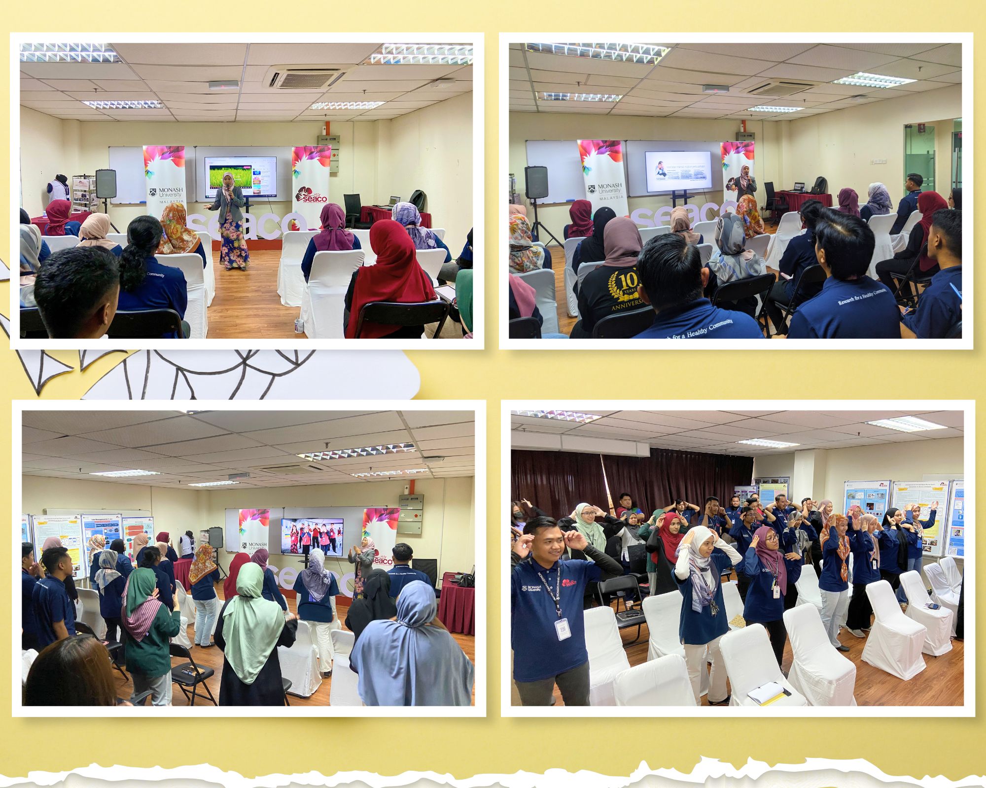Lecture on Mental Health by Ms. Siti Nor Athirah Mohamad, Psychologist (Counseling Officer)