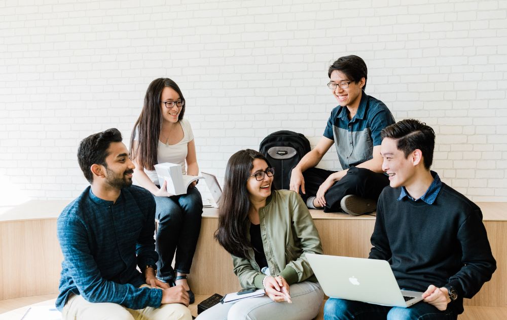 students at The Hive