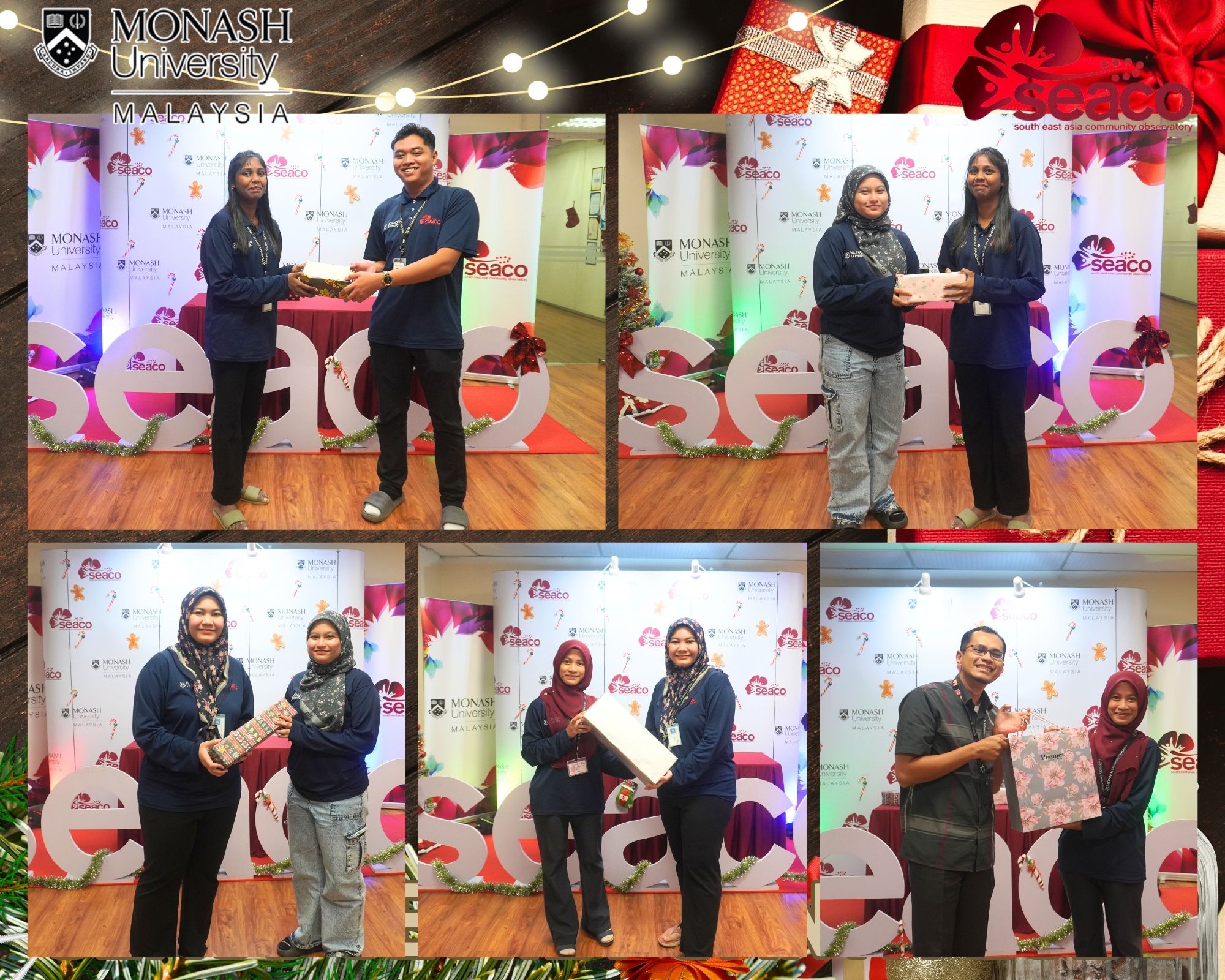 SEACO, School of Medicine and Health Sciences, Monash University Malaysia &ndash; SEACO 2024 Secret Santa Staff Activity 5