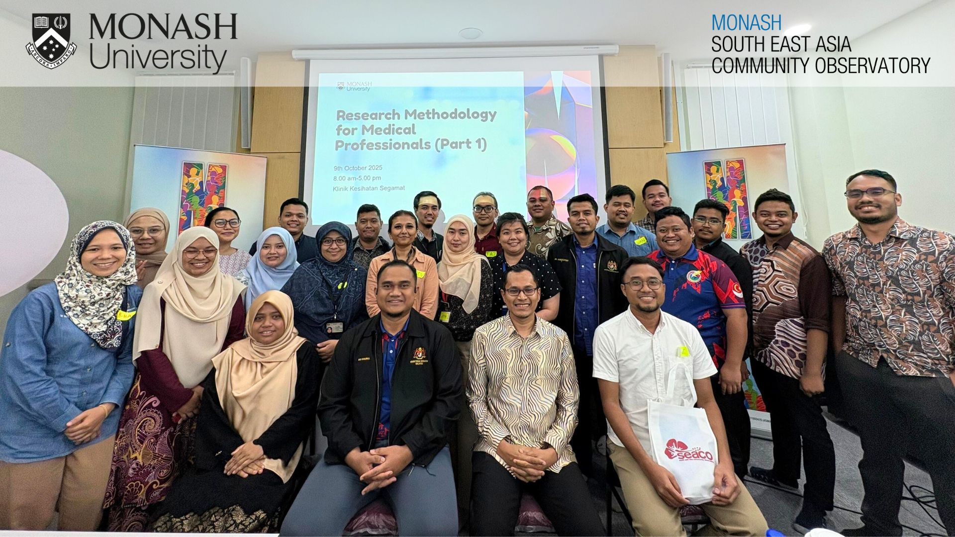 SEACO, School of Medicine and Health Sciences, Monash University Malaysia - Research Methodology for Medical Professionals 3