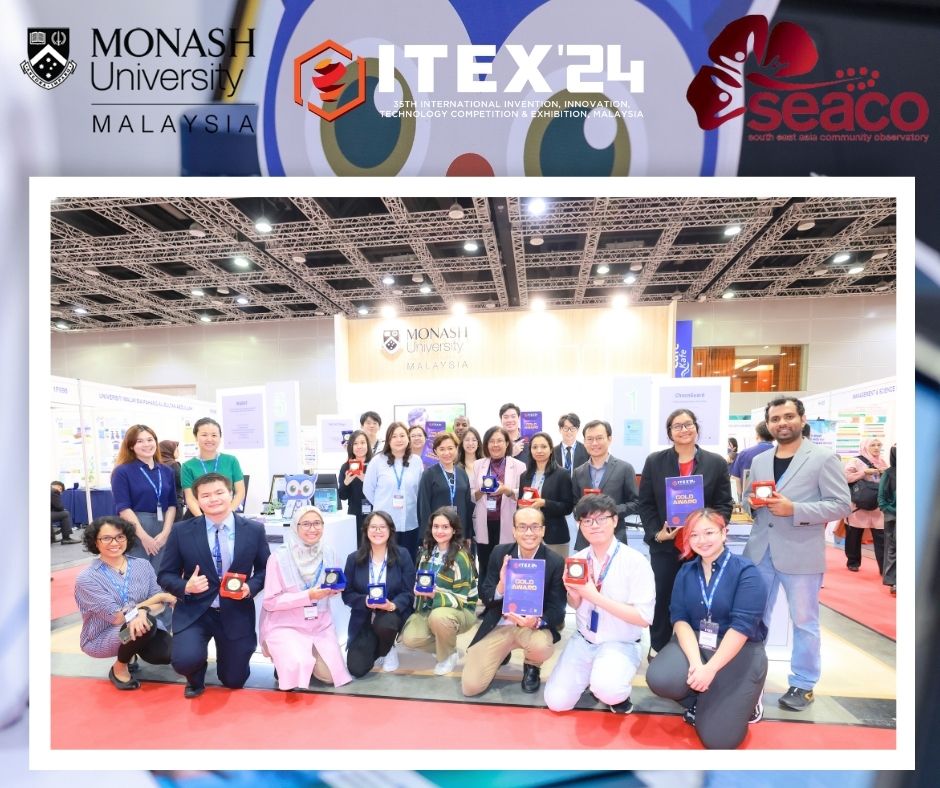 Monash University Malaysia Wins 6 Golds and 2 Silvers at ITEX 2024 1