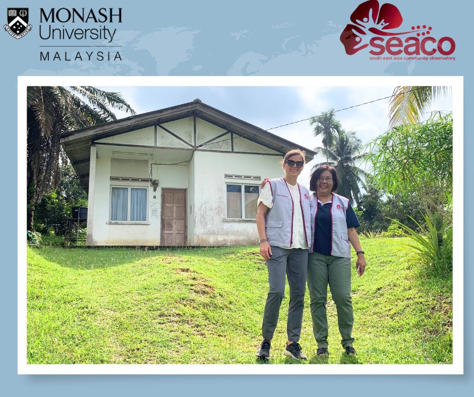 Visit to Mukim Bekok with Heat Care Project Researchers at SEACO 3