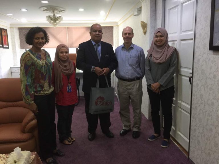 SEACO meets the new District Officer of Segamat