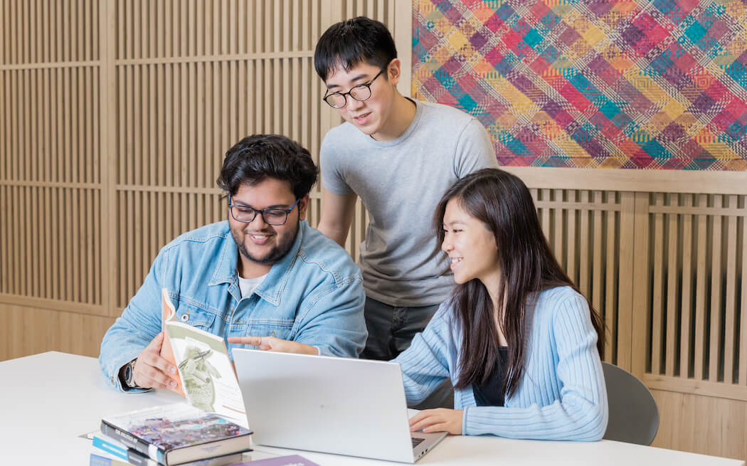 Arts degree students at Monash University Malaysia