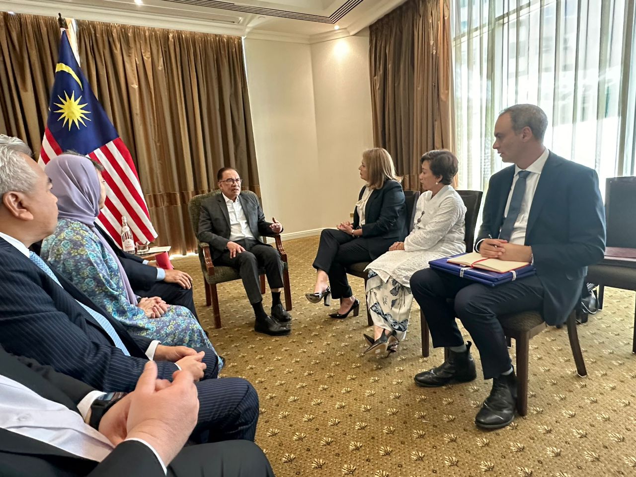Meeting with Malaysian Prime Minister