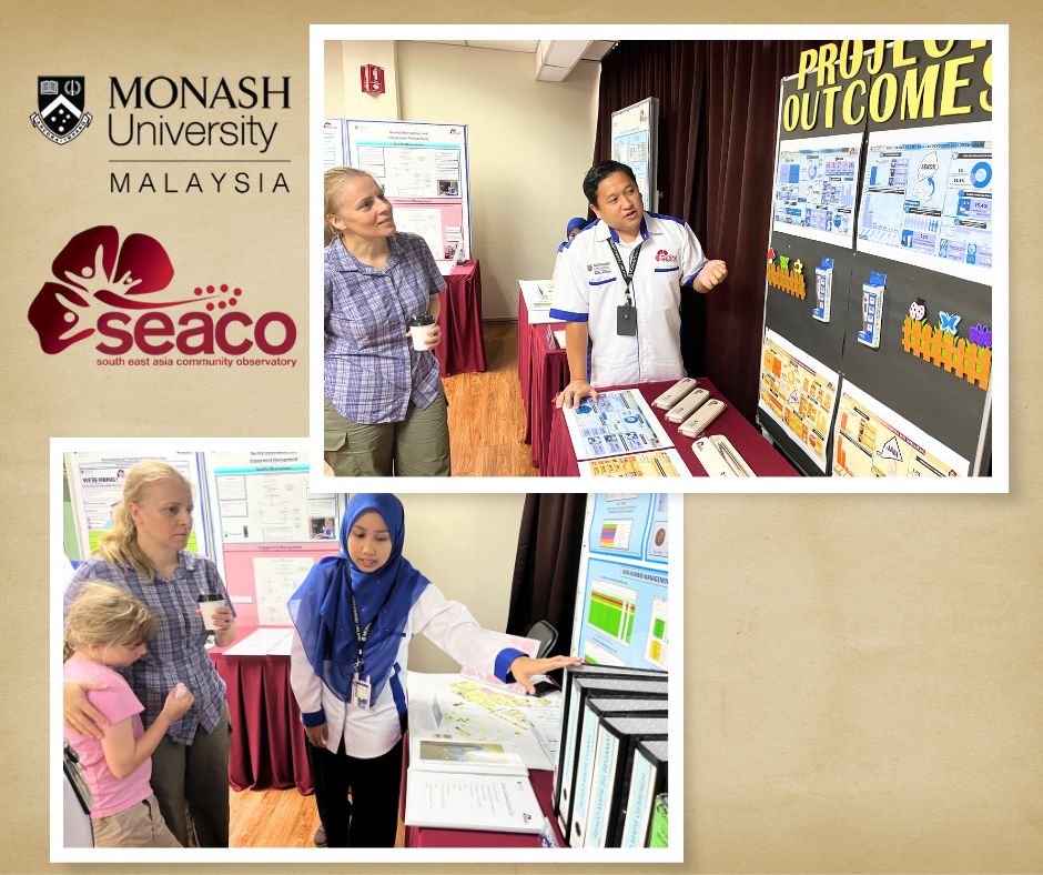 Visit by Associate Professor Zerina Tomkins from Monash University Australia to SEACO 2