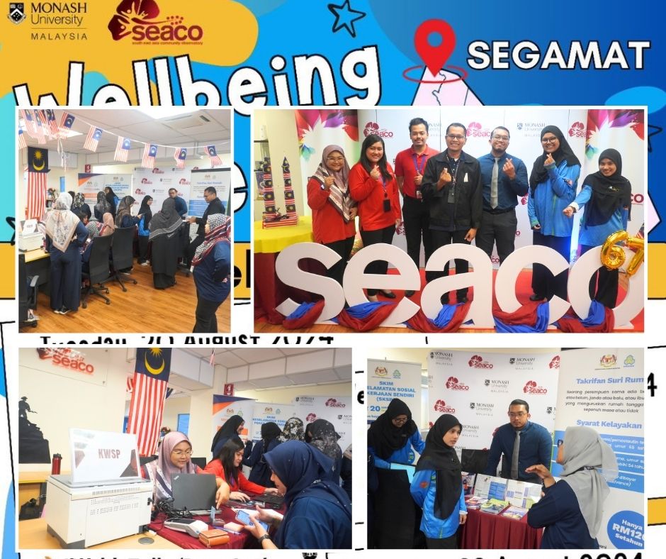 SEACO, School of Medicine and Health Sciences, Monash University Malaysia - Monash University Malaysia Wellbeing Fiesta 2024 4