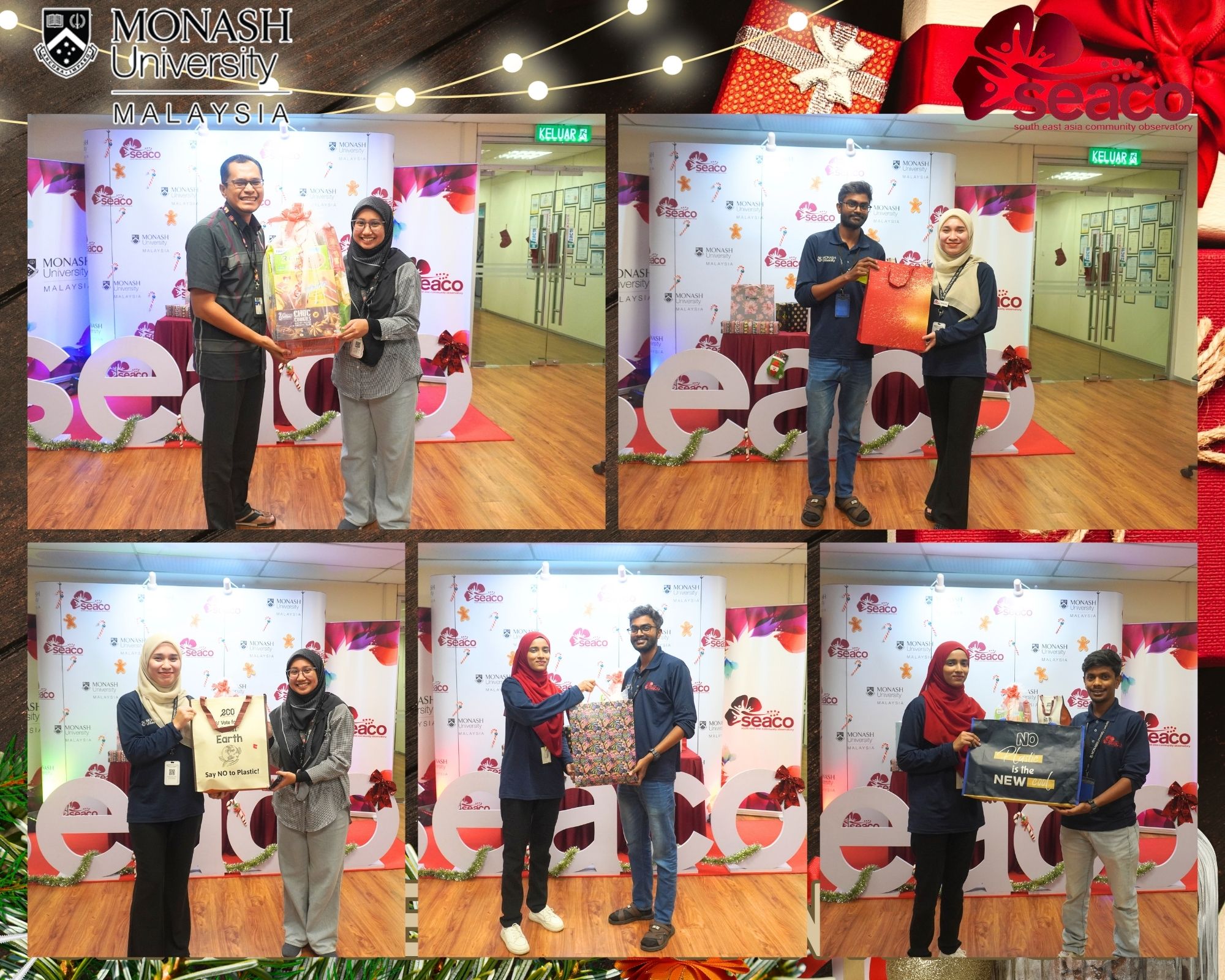 SEACO, School of Medicine and Health Sciences, Monash University Malaysia &ndash; SEACO 2024 Secret Santa Staff Activity 2