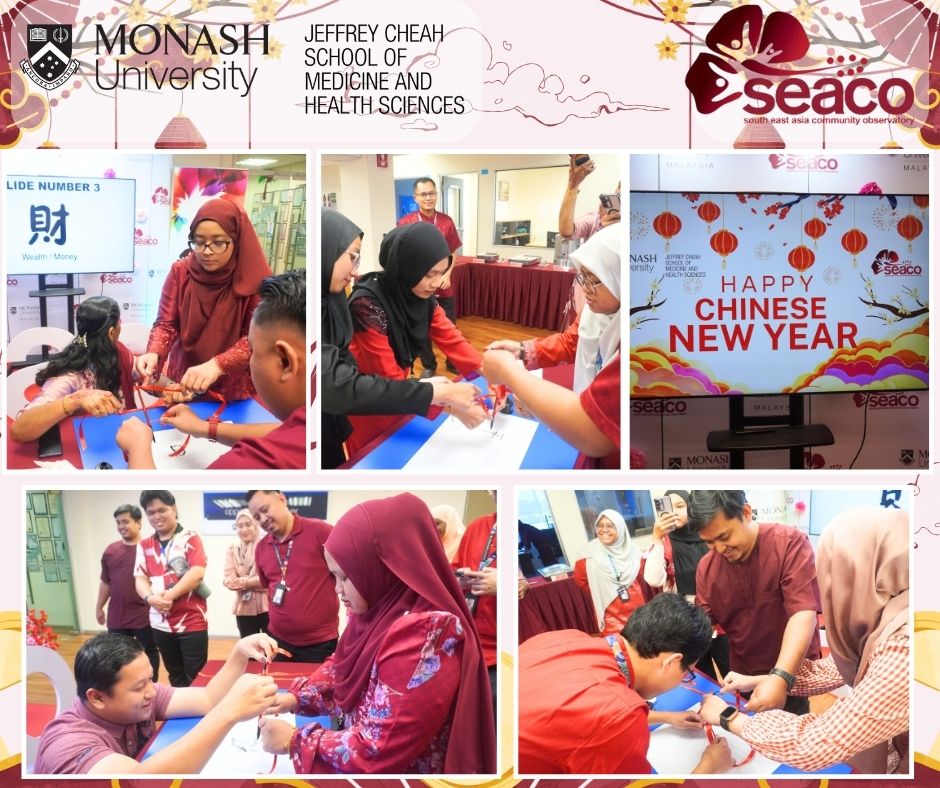 SEACO, School of Medicine and Health Sciences, Monash University Malaysia &ndash; Chinese New Year 2025 Staff Celebration 4