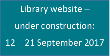 Library website construction