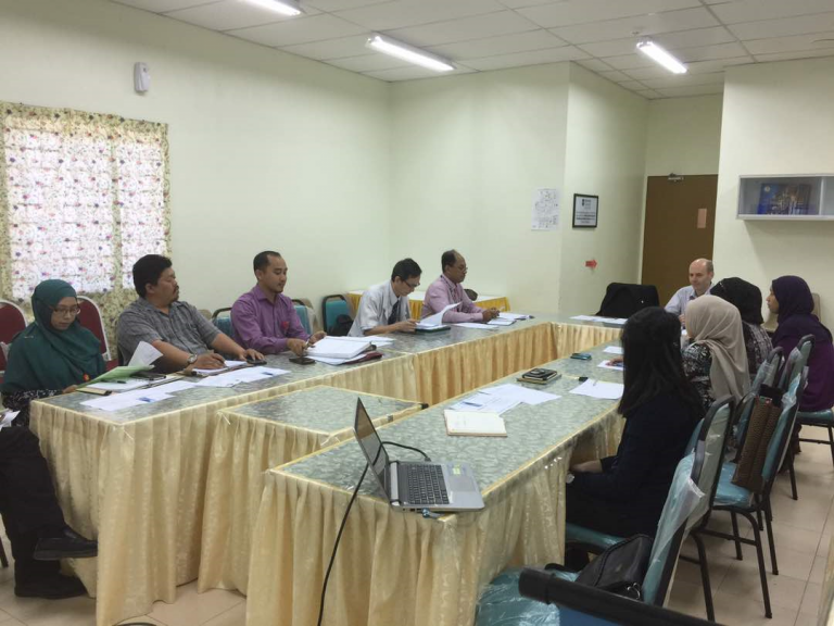 Meeting at Segamat Hospital