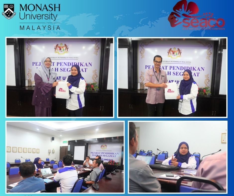 Courtesy Visit by SEACO Monash University Malaysia to the Segamat District Education Office (PPD) 3