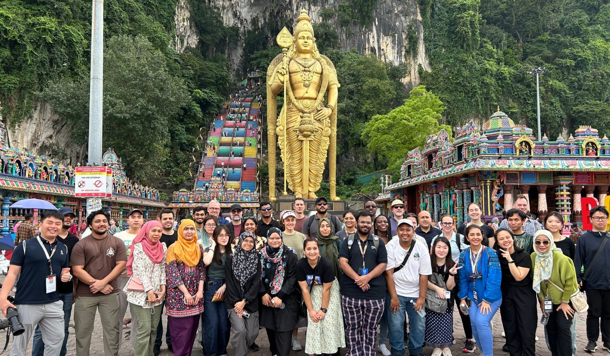 pitch participants at Batu Caves