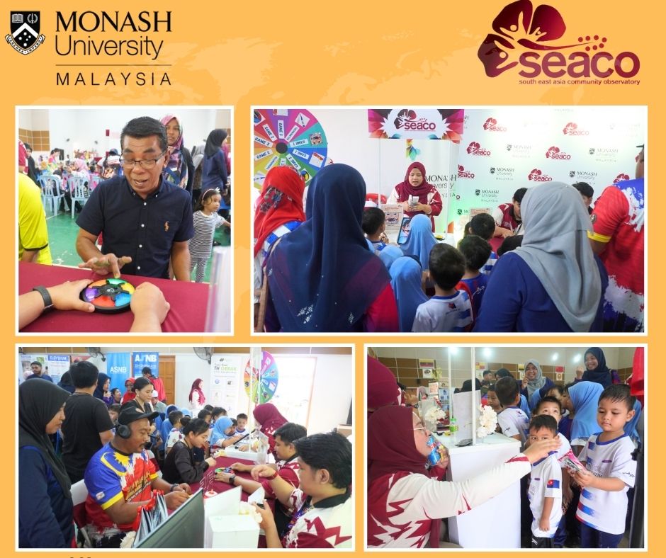 SEACO, School of Medicine and Health Sciences, Monash University Malaysia - Warga Felda Senyum Menawan' Sempena Hari Warga Emas Peringkat Negeri Johor 2024 4