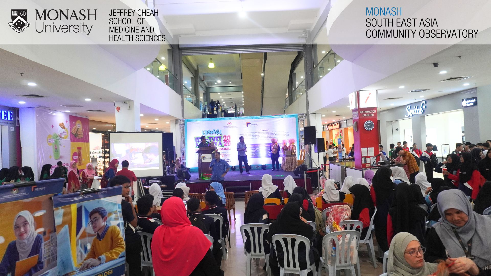 SEACO, School of Medicine and Health Sciences, Monash University Malaysia – Program Karnival EDU-TVET & Kerjaya (Jom Masuk POLYCC) 5 SEACO, School of Medicine and Health Sciences, Monash University Malaysia – Program Karnival EDU-TVET & Kerjaya (Jom Masuk POLYCC) 5