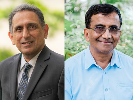 Prof Qasim and Prof Sadequr