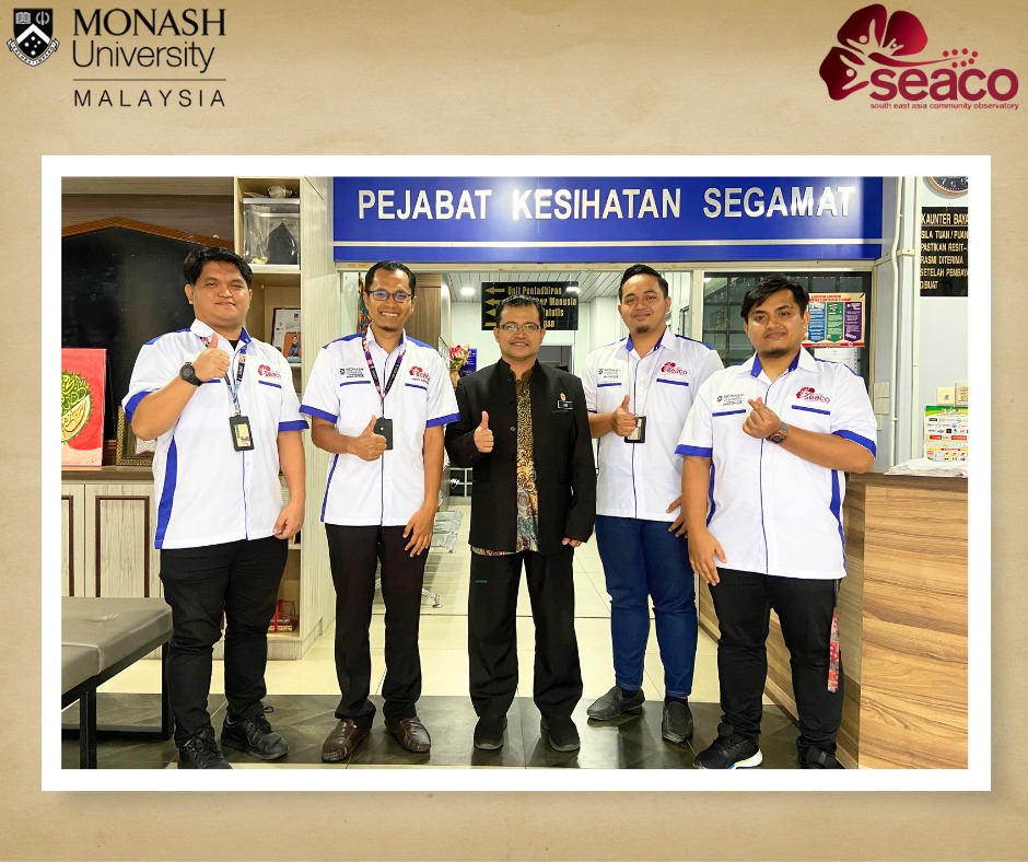 SEACO Appreciation to Dr. Zaid Bin Kassim, Segamat District Health Office (PKD) 1