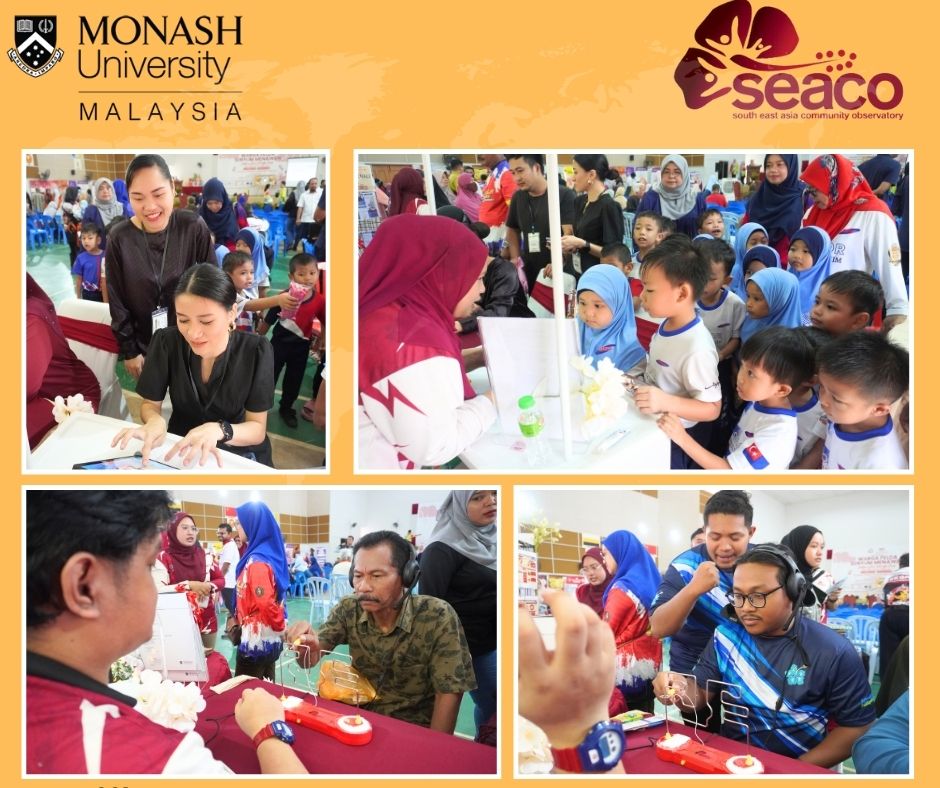 SEACO, School of Medicine and Health Sciences, Monash University Malaysia - Warga Felda Senyum Menawan' Sempena Hari Warga Emas Peringkat Negeri Johor 2024 5