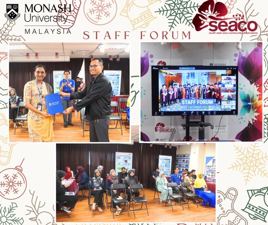 SEACO, School of Medicine and Health Sciences, Monash University Malaysia &ndash; Staff Forum and Christmas Luncheon 2024 3