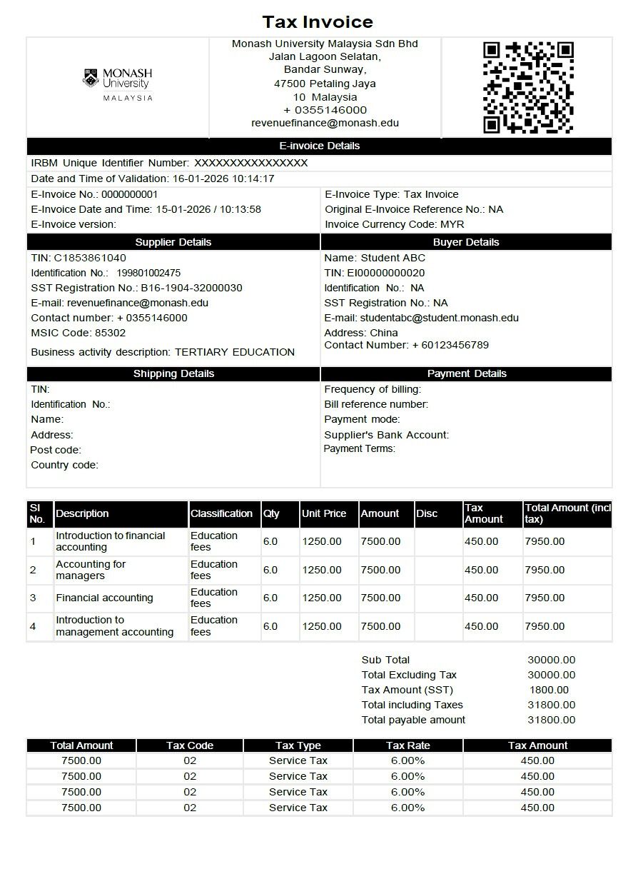 e-invoice