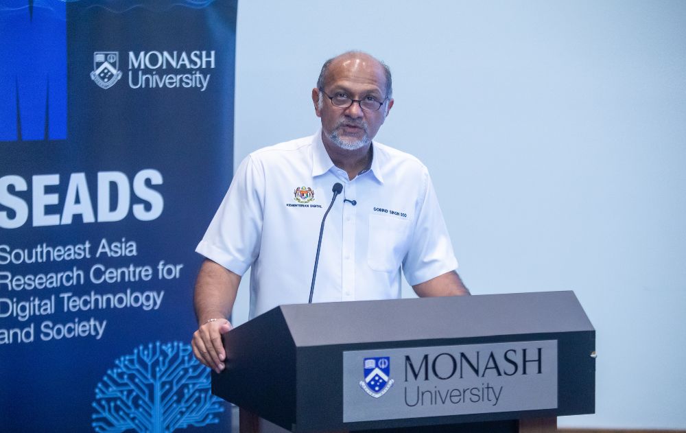 gobind visits monash thumbnail