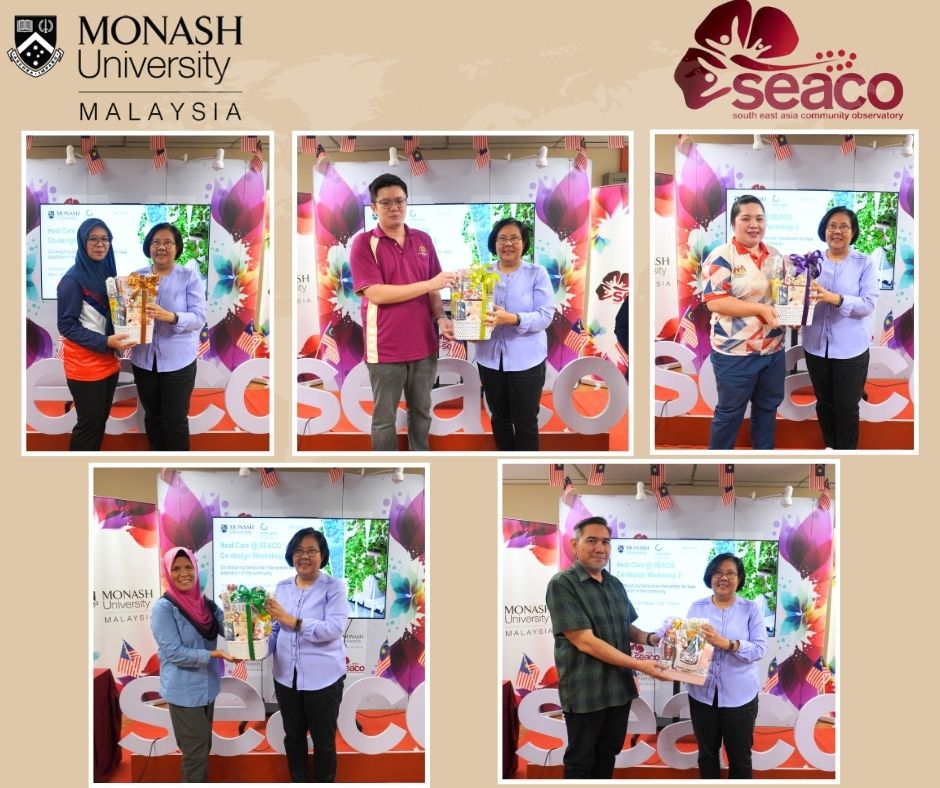 SEACO, School of Medicine and Health Sciences, Monash University Malaysia - Co-Design Workshop for the Heat Care Project at SEACO 3