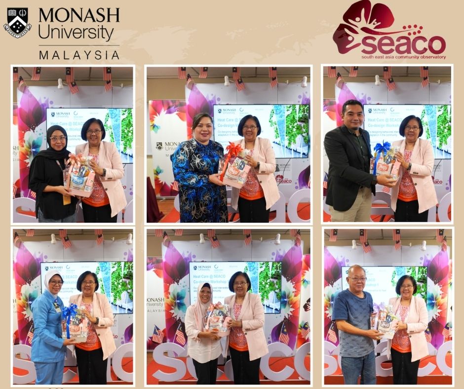 SEACO, School of Medicine and Health Sciences, Monash University Malaysia - Co-Design Workshop for the Heat Care Project at SEACO 4