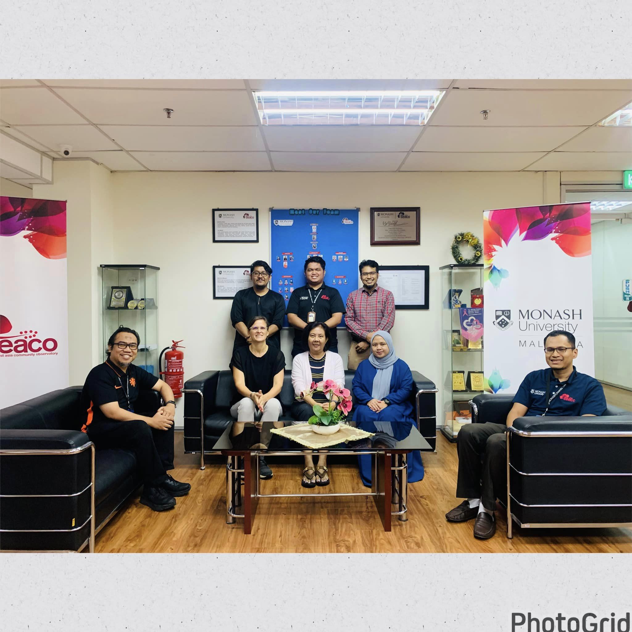 Delegates from the Heidelberg Institute of Global Health  visit to SEACO